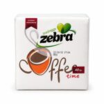 Салфетки Coffee Zebra – 40 бр | Практични салфетки за кафе и сервиране