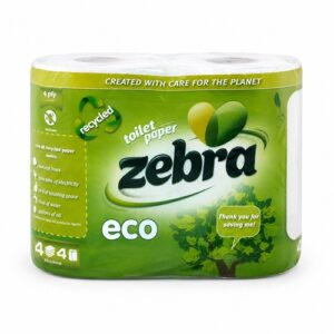 Тоалетна Хартия Eco Green Zebra – 4 бр