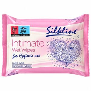Интимни мокри кърпички Silkline
