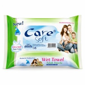 Мокри кърпи без капак - 72 броя/опаковка | Care Soft