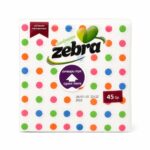Салфетки Easy Open Точки - Zebra 45 бр