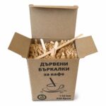 Дървени бъркалки за кафе 11 см - 500 бр